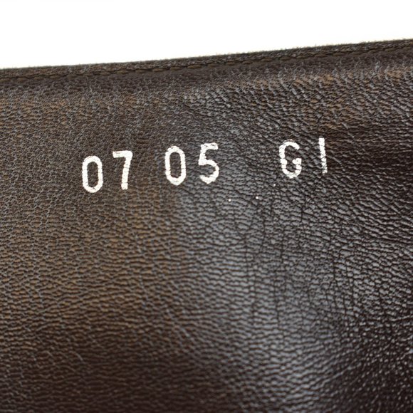 Dior Women's Dark Brown Leather Heeled Boots - Picture 9 of 11